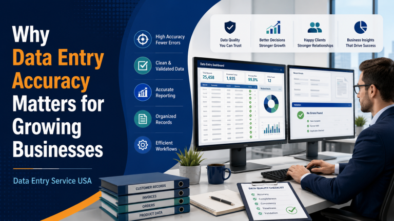 Why Data Entry Accuracy Matters for Growing Businesses